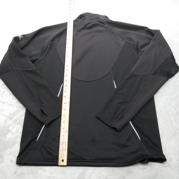 North Face Jacket Men Medium Black Flight Series Light Flex Performance Pack Run - Picture 10 of 15
